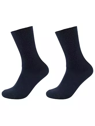 CAMANO | Herren-Socken 2er Pkg navy | 